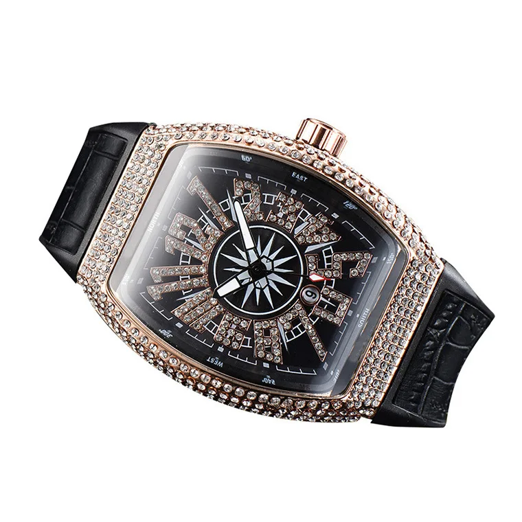

FMquartz watch Set with diamonds Classic styling shine high quality