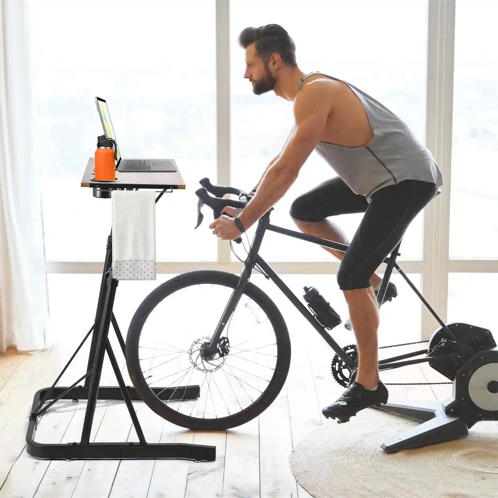 

Indoor Cycling Desk, Portable Cycling Table Workstation, Cycle Desk, over Treadmill Desk