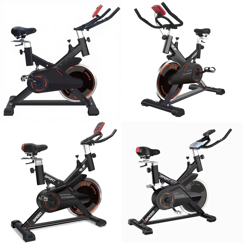Whisper Quiet Magnetic Indoor Cycling Bike Smart Connected Home Gym Fitness Equipment for Adults Stationary Exercise Bike