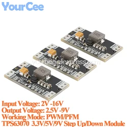 10pcs/1pc XL63070 TPS63070 DC Automatic Step Up Down Power Boost Buck Module 3.3V 5V 9V Low Ripple Lithium Voltage Stabilization