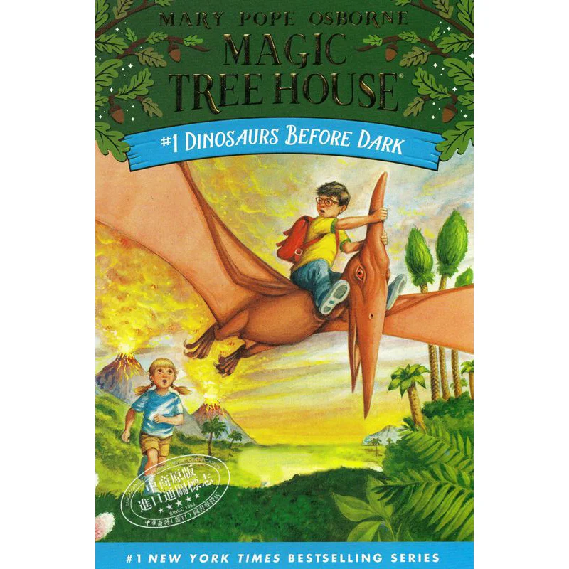 Magic Tree House 1Dinosaurs Before Dark Mary Pope Osborne Random House US 9780679824114 Buku