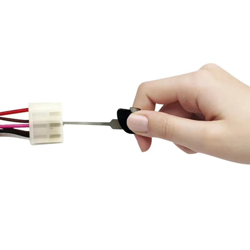 23 قطعة هوك يختار مجموعة أدوات إزالة الصواميل أداة Depinning موصل كهربائي دبوس أداة إزالة الصواميل عدة لمجموعة أدوات السيارات السيارات #6