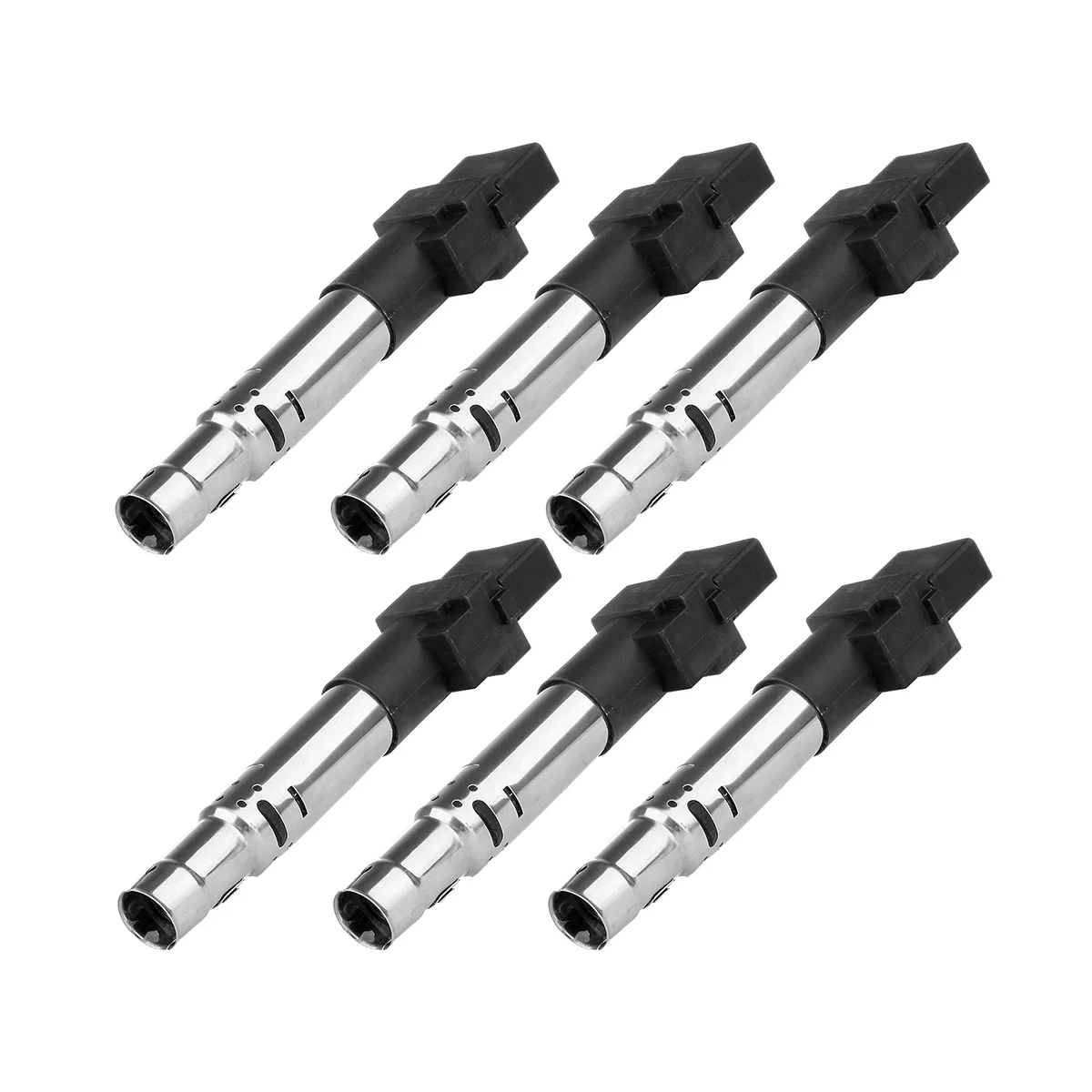 6 Pcs Ignition Coil Pack for   A3 Q7 TT Porsche Cayenne Eos P at R32 Touareg V6 3.2L 3.6L 022905715 022905100B