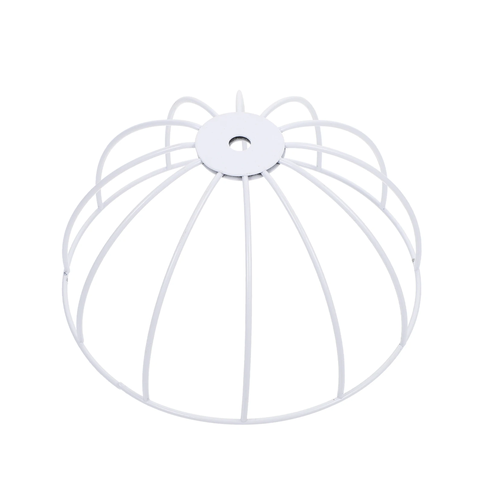 

Iron Lampshade Cage DIY Pendant Light Frame Dreamcatcher Ceiling Bracket Sturdy Anti Rust Wire Craft Lighting