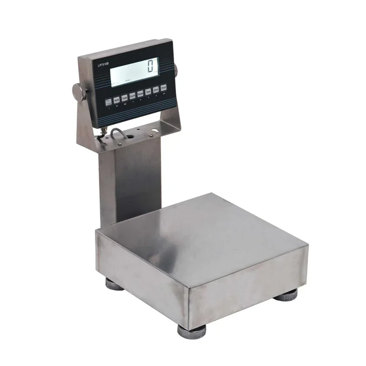 

Veidt Weighing Locosc LP7610W Multifunction Commercial Weighing Stainless Steel Digital IP68 Waterproof Washdown Platform Scale