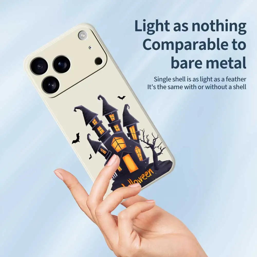 حافظة لهاتف آيفون 17 برو ماكس 17 اير 16 15 14 بلس 13 12 11 برو ماكس XS ماكس XR X 7 8 Plus 16E غطاء سيليكون