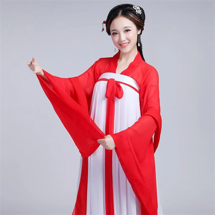 

Chinese Style Elegant Hanfu Dress Set Cosplay Fairy Costume Dress Tang Dynasty Traditional Women Vintage Princess Dance Robes