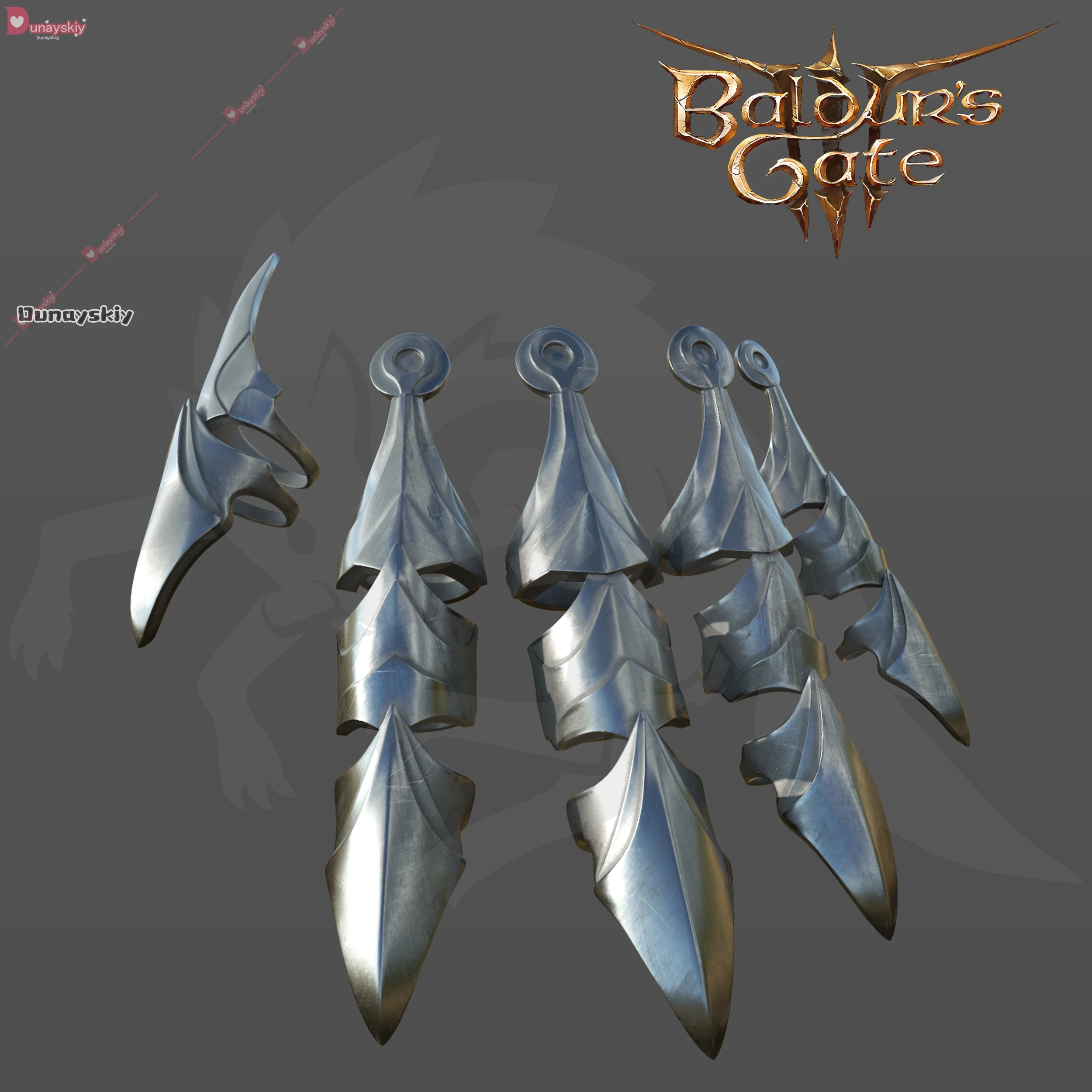 大人のためのドラゴンの爪と手袋,ファンタジーのコスプレ,関節式の鎧,stlファイルの小道具,モンスター,怖い衣装,3D