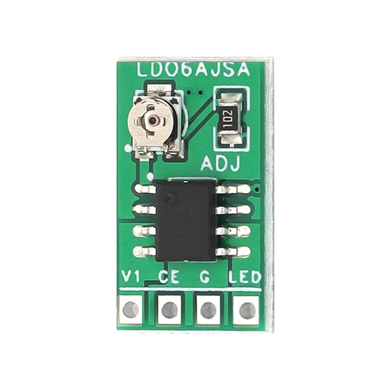 Javino 18650 Flashlight LED Drive Board DC3.3V 3.7V 5V PWM Constant Current Controller 30mA-1500mA Current Adjustable