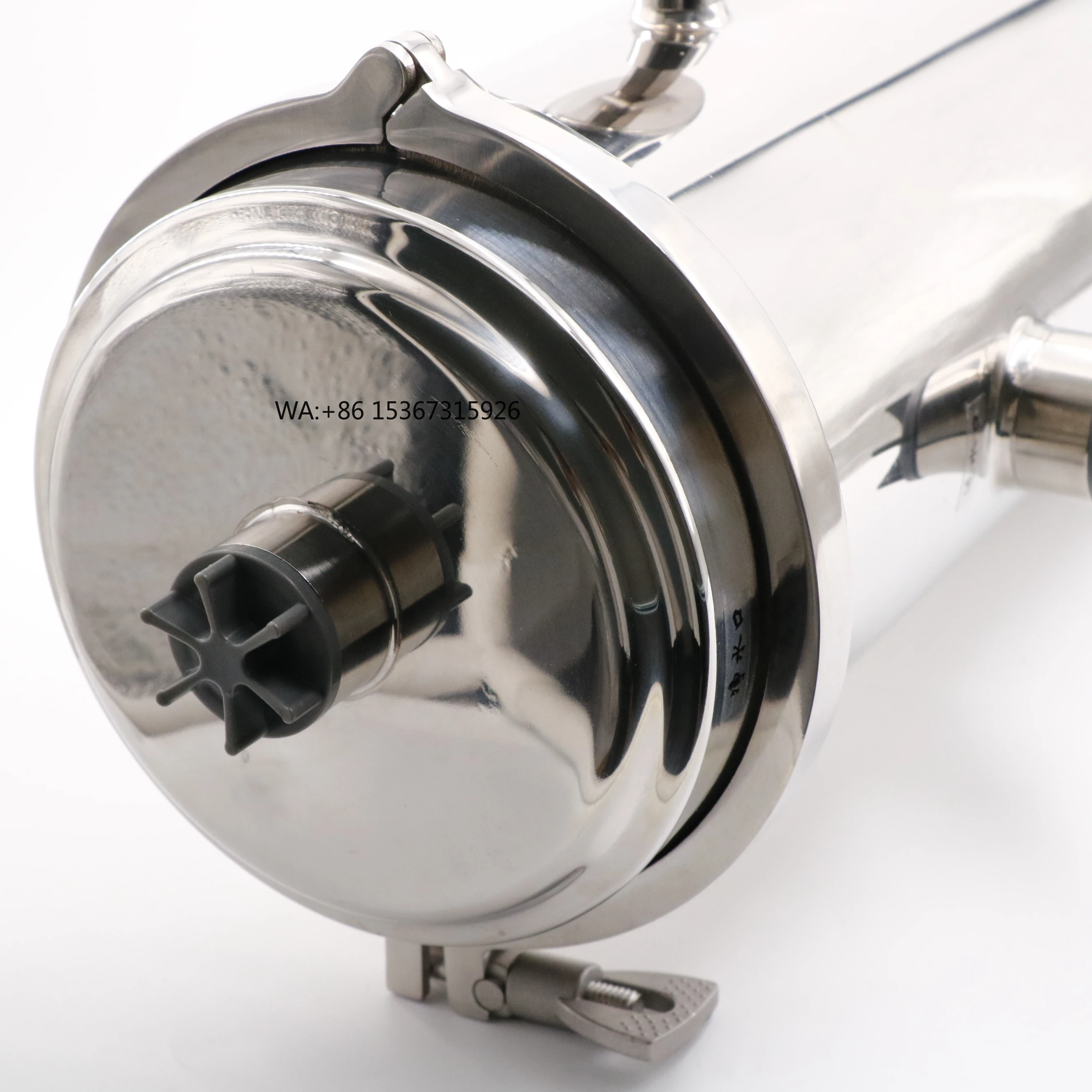 

Eco-friendly 159-8000L Stainless Steel Pipe Ultrafilter Filter PVDF UF with Pressure Gauge for Whole-house Filtration