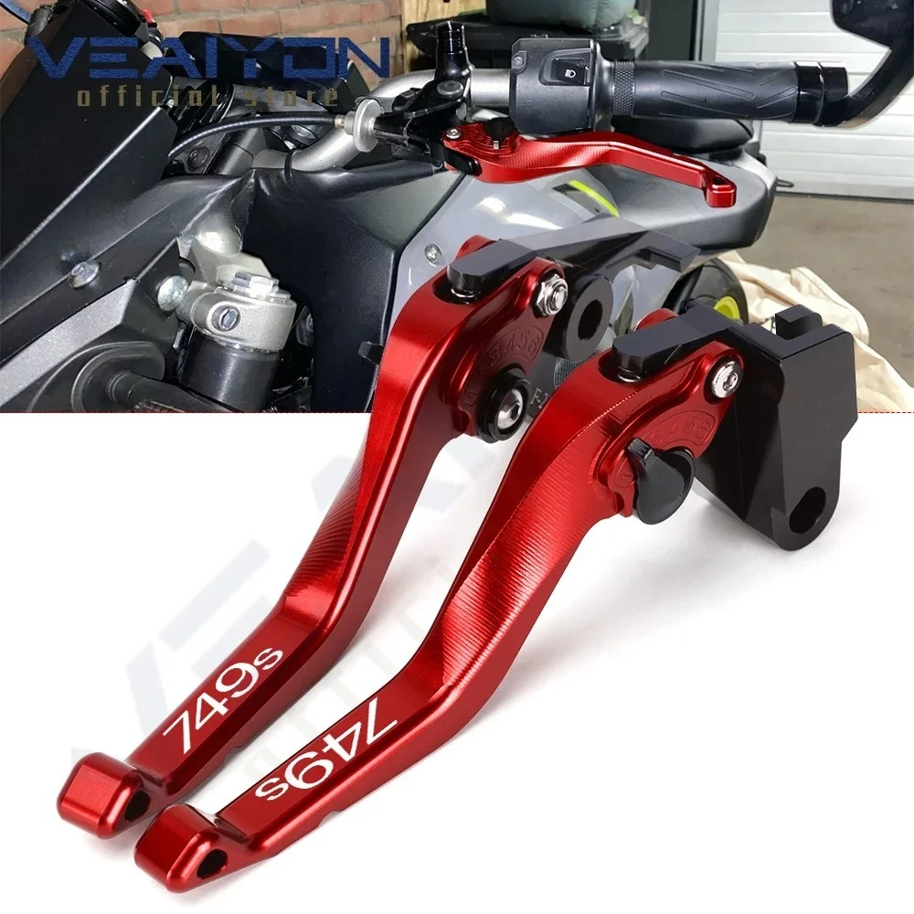 

For DUCATI 749 749S 749R 749/S/R 2003 2004 2005 2006 Motorcycle Accessories CNC Aluminum Brake Clutch Levers 2003 - 2006
