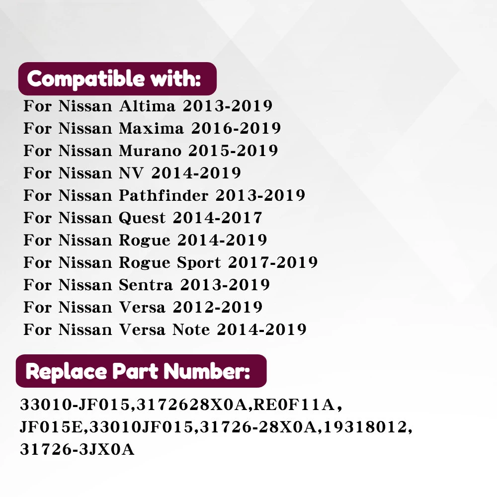 3 قطعة مجموعة مرشحات زيت ناقل الحركة ث/عموم طوقا ل 2012-2019 نيسان سنترا فيرسا 33010-JF015
