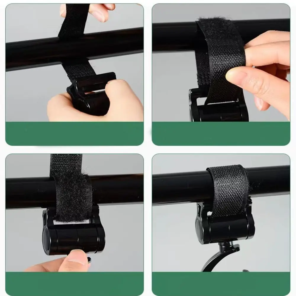 2/4 Pcs Multi Purpose Adjustable Stroller Hook Secure 360 Degree Rotatable Pram Hooks Simple Installation Bag Hanger Car Seat