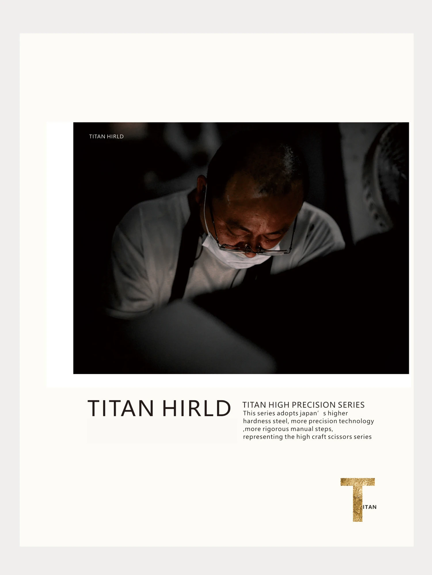 TITAN professionelle Friseurschere zum Haarschneiden, Haarausdünnung, 6 Zoll – Detail 7