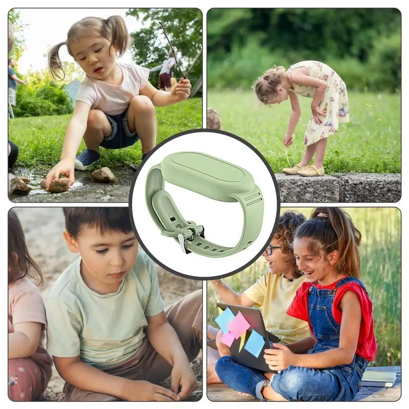 GPS Locator Protective Case Replacement Anti-lost Device Bracelet Band GPS Locator Accessories Anti-Scratch Locator Wrist Bands