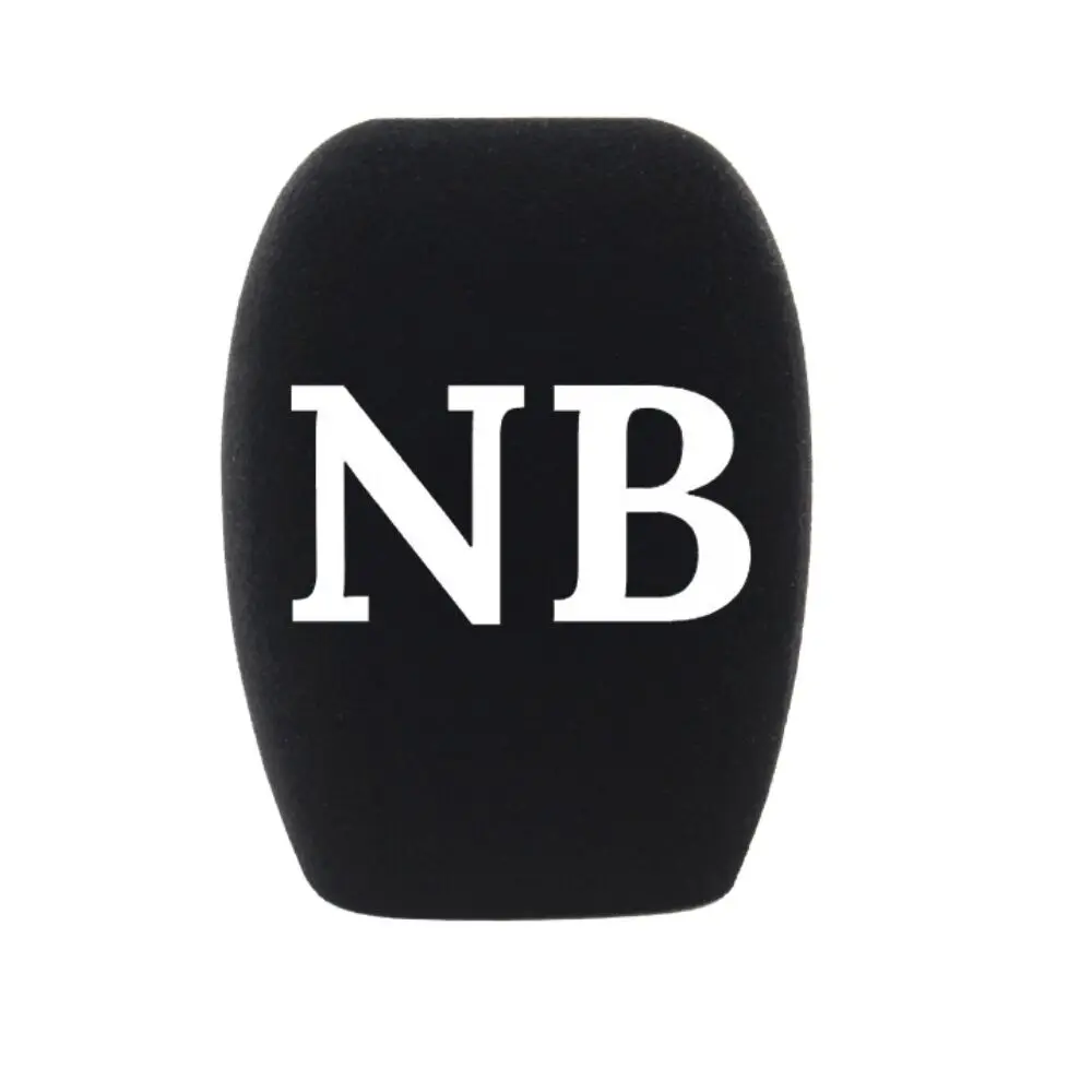Personalised Logo for Flocked Mic Foam Windscreen Square Windshields fit for Sennheiser Handheld Handheld Dynamic Microphones