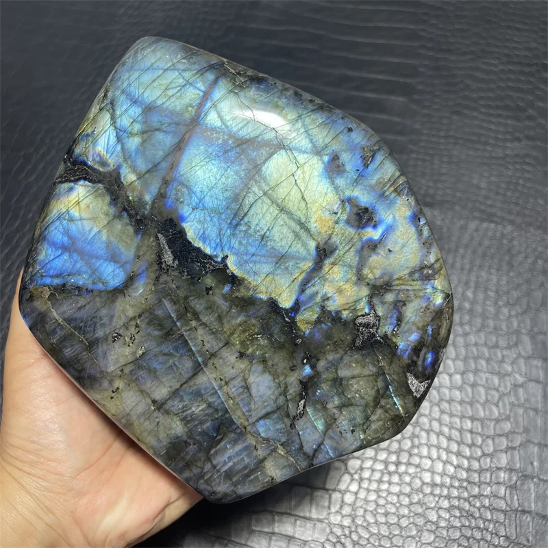 2.8kg Big Labradorite Free Form Crystal Natural Stone Quartz Stone Minerals Home Decoration Reiki Craft Gifts Energy Healing