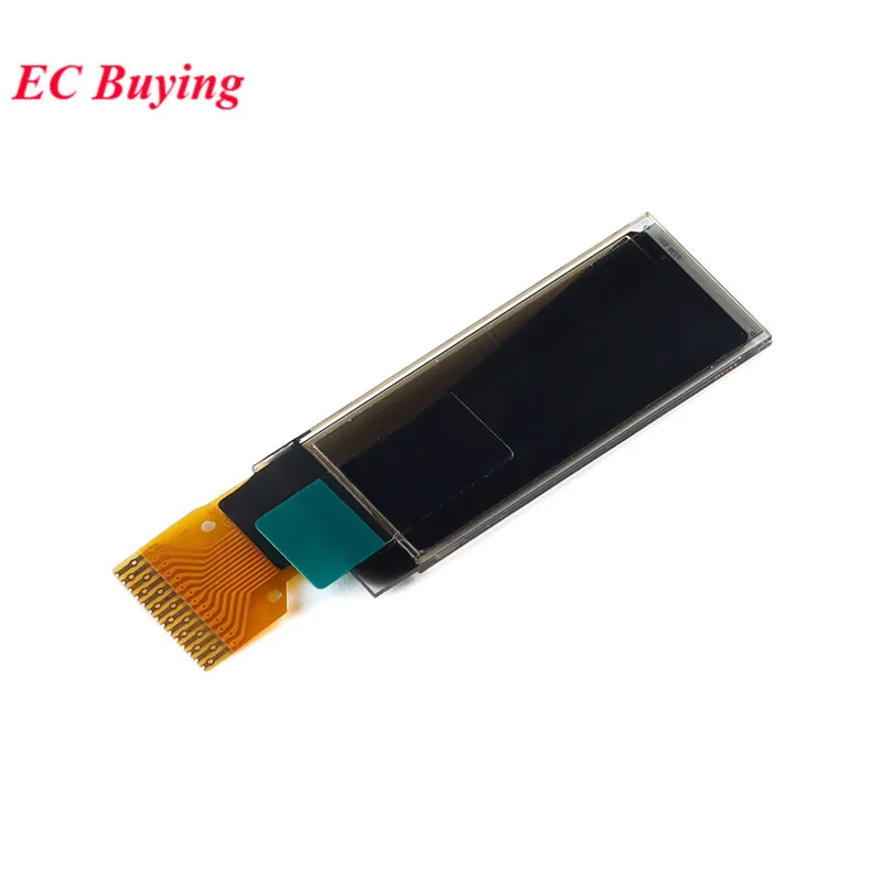 Módulo OLED de 0,91 pulgadas pantalla de 0,91 "blanco/azul/amarillo 128X32 128*32 módulo de pantalla LED LCD interfaz IIC SPI SSD1306 para Arduino