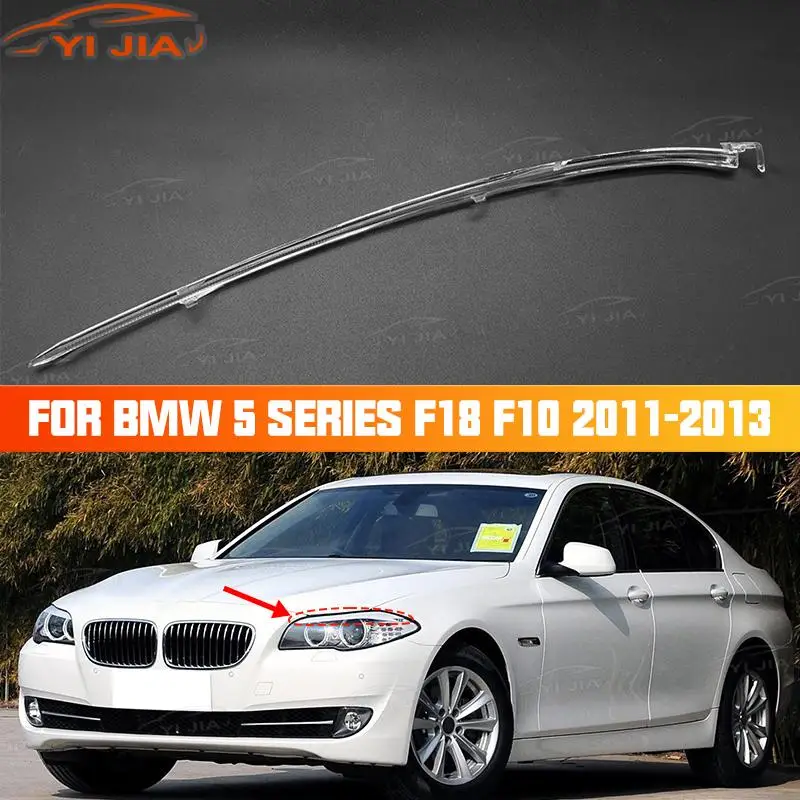 

YIJIA For BMW 5 Series F18 F10 2011-2013 Car Headlight DRL Light Guide Plate Light Daytime Running Light Guide Angel Eye Lamp
