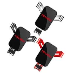 Gravity Car Phone Holder Car Air Vent Clip Mount Mobile Phone Holder for Isuzu D-MAX D MAX Dmax I II WFR VAN NFR ATV TROOPER