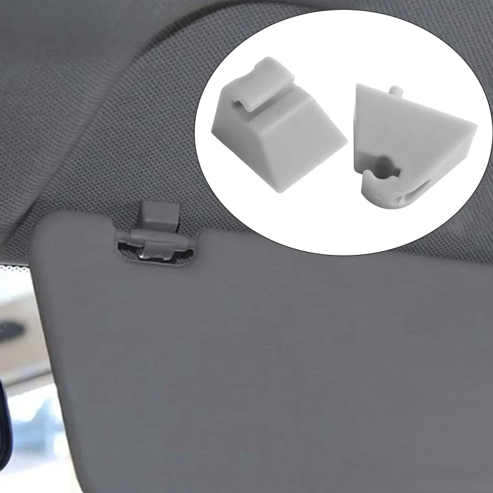 2PCS Car Sun Visor Mount Bracket Clip Holder for Opel Vauxhall Vectra Vivaro A Astra F Corsa Combo B Carlton Tigra Senator