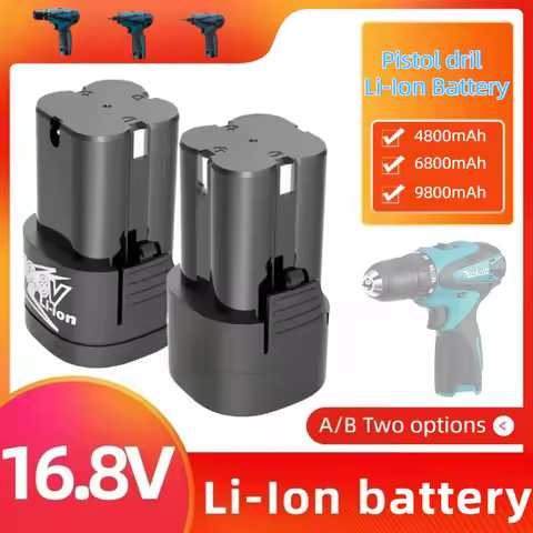 battery 18650 16.8V 6800mAh lithium-ion battery, power tool accessories, drilling battery, strong and durable power P108