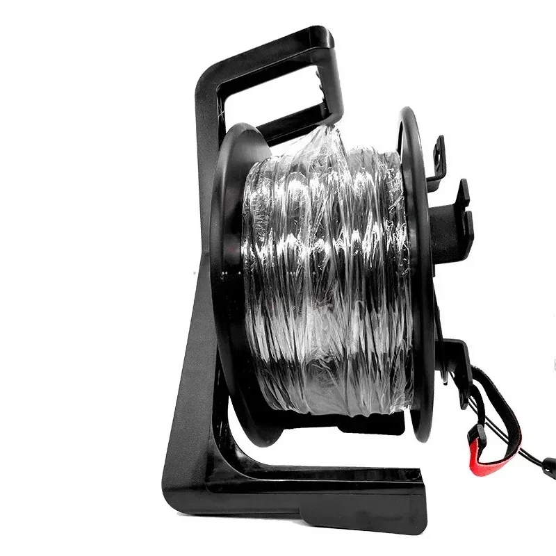 Fiber optic rollers  ODVA LC Waterproof Portable Field Deployable Tactical  Optic Cable Armored 2/4/6/8/12/24 Cores Drum Reel