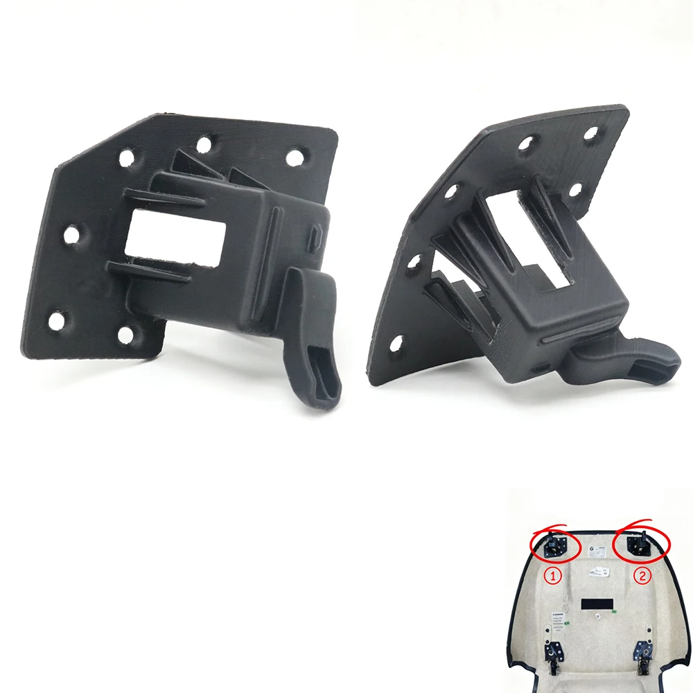 

Front Seatback Backrest Mounting Bracket Clip Buckle For BMW 5 F10 G30 G31 7 F04 G11 G12 X5 X6 X7 G05 G06 G07 F15 F16 M F85 F86