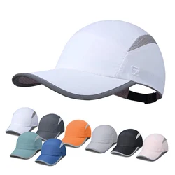 GADIEMKENSD berretto sportivo ad asciugatura rapida berretto da Baseball Unisex per berretto sportivo regolabile ad asciugatura rapida all'aperto per la corsa Snapback