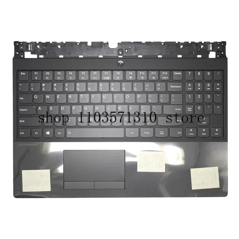 

5CB0U42735 New Palmrest Keyboard Cover Upper Case With Touchpad For Legion Y540-15IRH 81SX Y540-15IRH-PG0 81SY USA