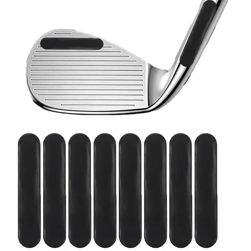 SUSU 10Pcs Pickleball Lead Tape Black Silver Self-adhesive Golf Club Weighted Lead Sheet Universal Racquet Weight Block