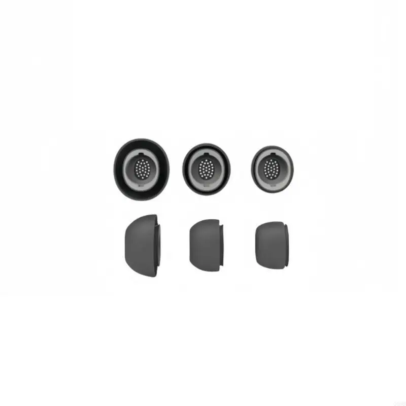 G99B 6 sztuk/paczka silikonowe wkładki douszne poprawiające klarowność muzyki, kompatybilne z zatyczkami do uszu Buds 3Pro S/M/L