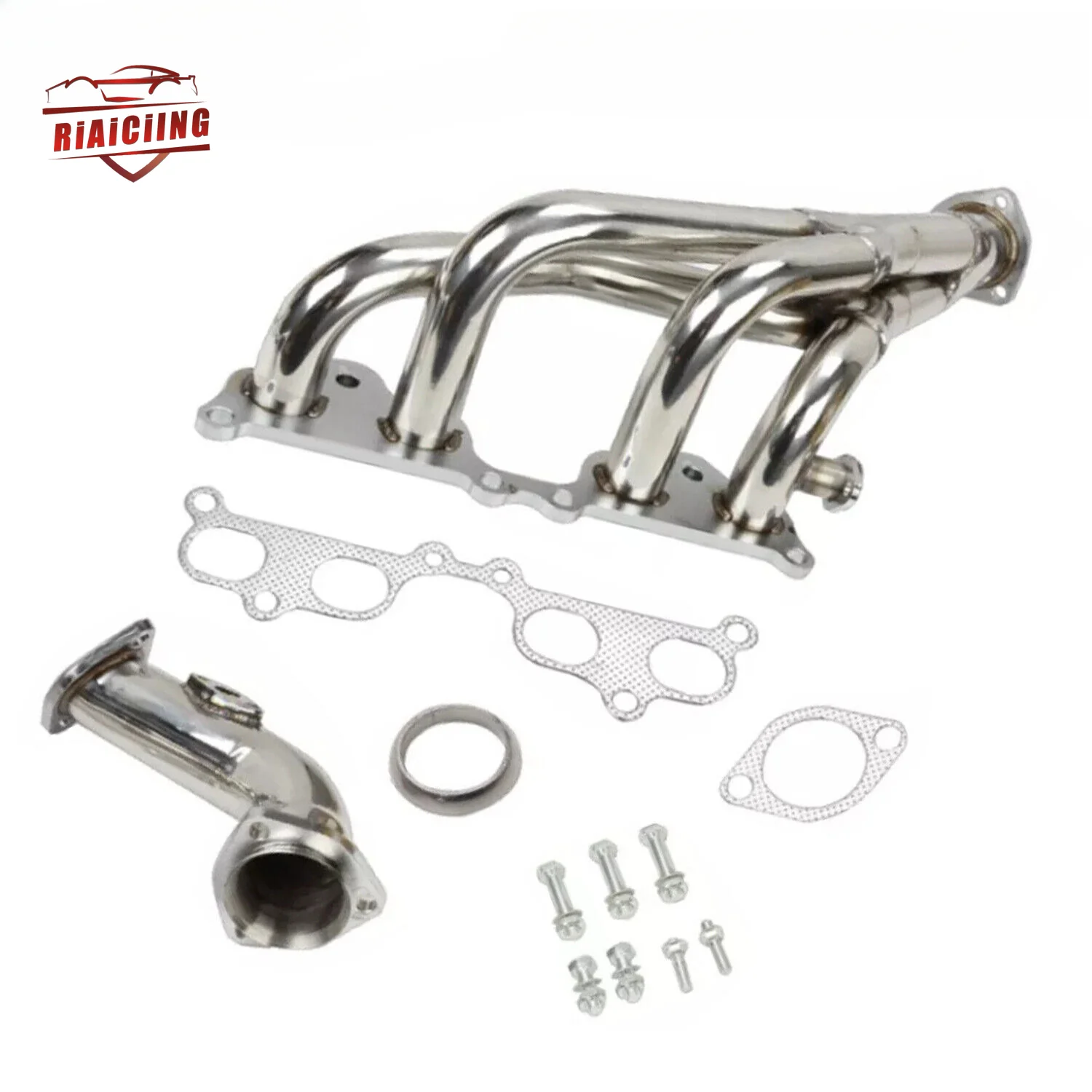 Manifold Headers Kit For Toyota Tacoma 2.4L 2.7L L4 1995-2001 Stainless Steel Exhaust Manifold Exhaust System Engines Parts