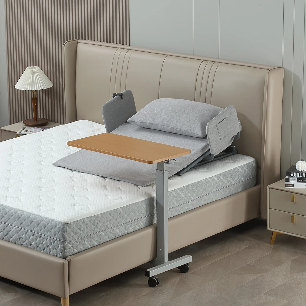 إطار دعم مسند الظهر للعناية المنزلية الحديثة لكبار السن مع وظيفة الاستلقاء والبناء المعدني والسرير الكهربائي والتحكم السلكي #5