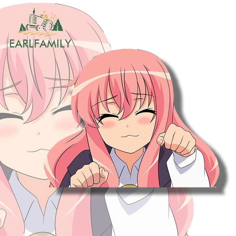 EARLFAMILY 13 سنتيمتر X 11.2 سنتيمتر ل لويز أنيمي ملصقات السيارات Campervan الإبداعية الفينيل اكسسوارات السيارات ملصق مائي دراجة نارية JDM فان ديكور