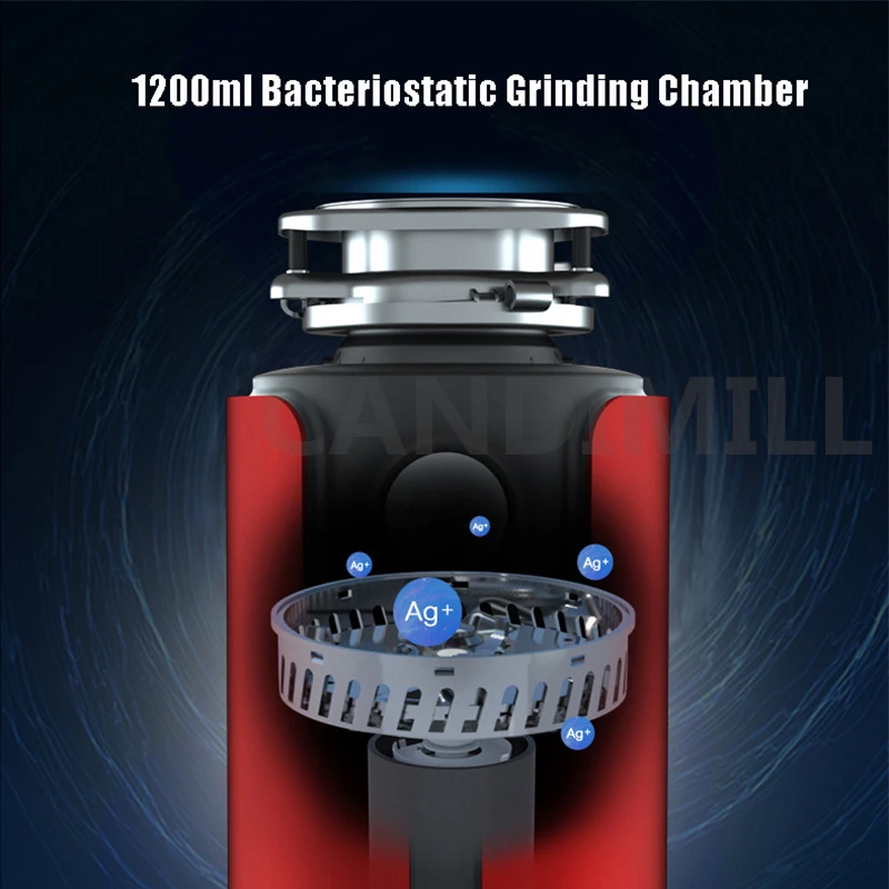 220 فولت التخلص من القمامة الغذاء التخلص من النفايات المطبخ بقايا القمامة المعالج المجاري التخلص من القمامة كسارة طاحونة