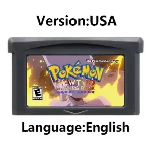 GBA Game Cartridge Pokemon Series Odyssey Ultraviolet Doubles FireRed Silver Rival Rom Hack Videogameconsolekaart