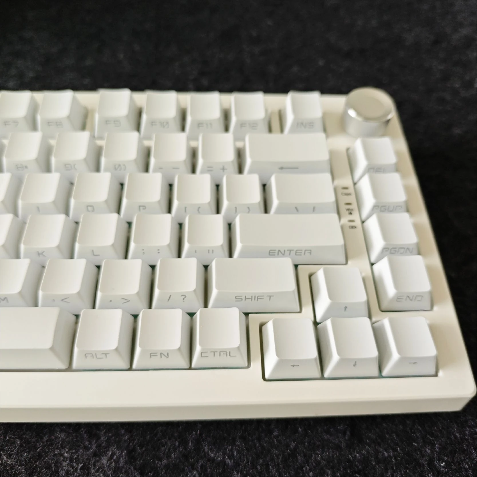 Side-lit Keycaps Black / White Series Contour Line Shadow Gradient Key Caps for 60% 65% 75% TKL 96% 100% Mechanical Keyboard