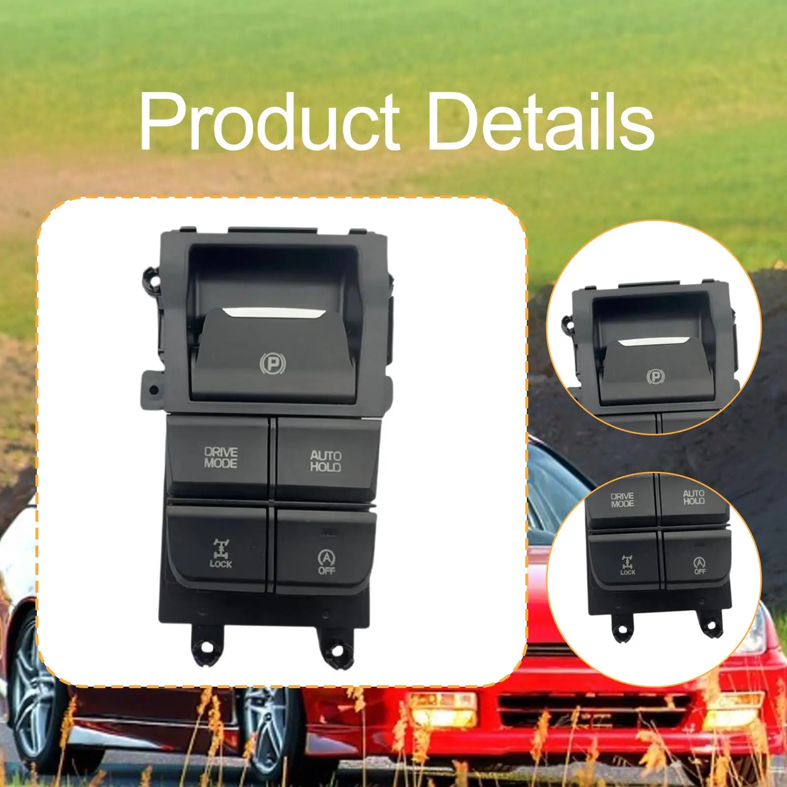 

Complete Console Switch Electric Handbrake Switch Simple Installation