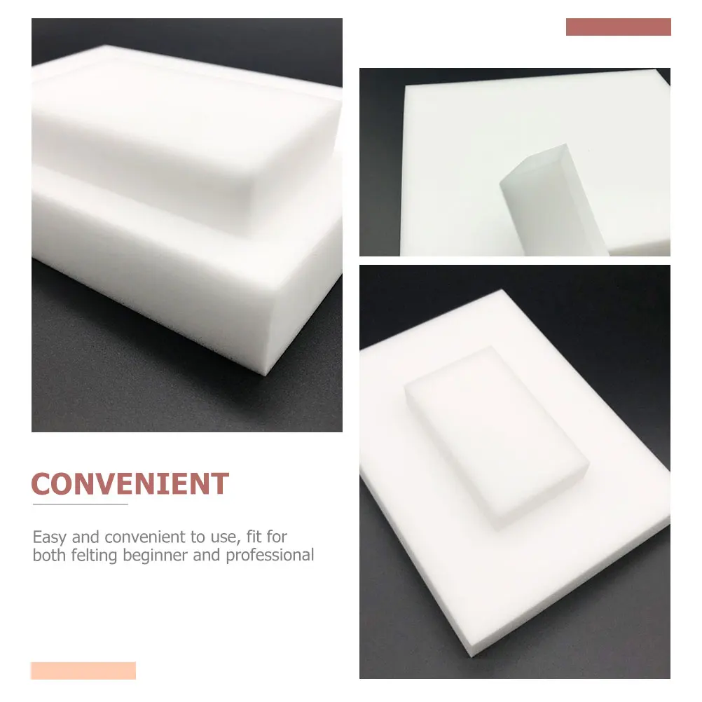 

20pcs High Density Sponge Blocks Soft Durable Craft Supplies For Diy Jewelry Ceramics Needle Felting Art Sculpting Modeling