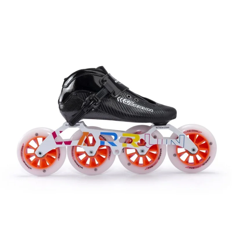 Nowe buty do jazdy szybkiej na rolkach WARRUN z kółkami 90mm 100mm 110mm 85A dla dorosłych, do użytku na zewnątrz, na ulicy, na drodze, RC