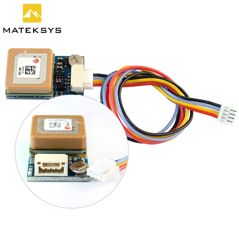 MATEK Mateksys GNSS U-blox M10Q/ M10Q-5883 4-9V GPS Brújula magnética incorporada