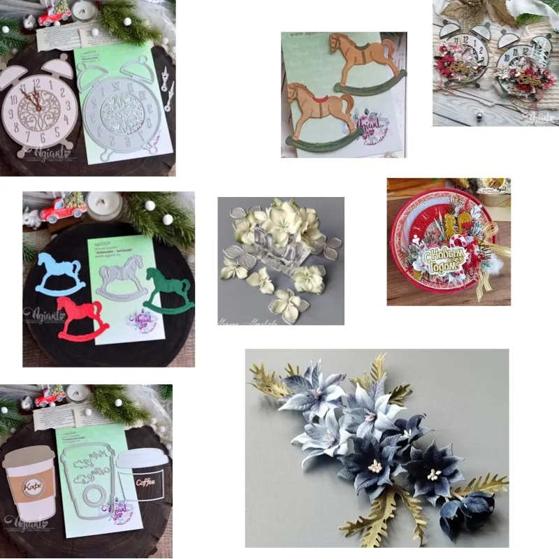 Exquisitos troqueles metálicos de frutos del invierno, recién llegados, moldes DIY para scrapbooking, troqueles para hacer papel, plantillas artesanales hechas a mano