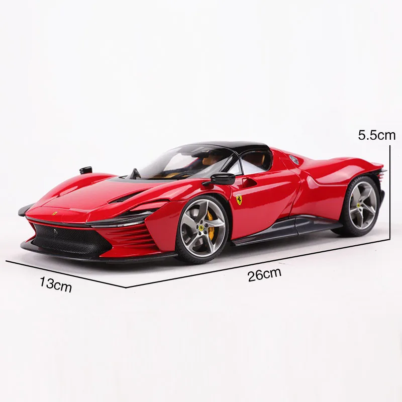 Genuine Boutique Bburago Ferrari 1:18 SP3  2 Doors Opened Alloy Toy Car Model Metal Die-cast Toys Boy Gifts