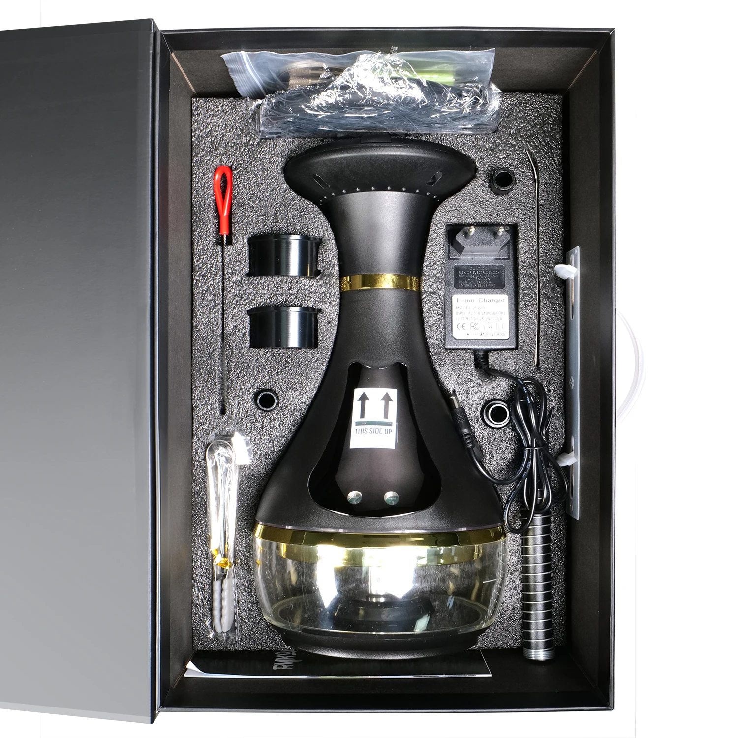 Nouveau Style personnalisé E Shisha narguilé Portable narguilé ensemble Eshisha narguilé électrique