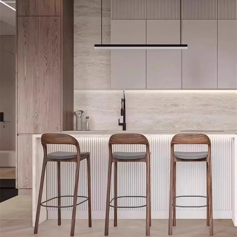 Vanity Computer Bar Chairs Gaming Bedroom Height Wood Accent Office Bar Chairs Counter Minimalist Cadeira Lounge Suite Furniture
