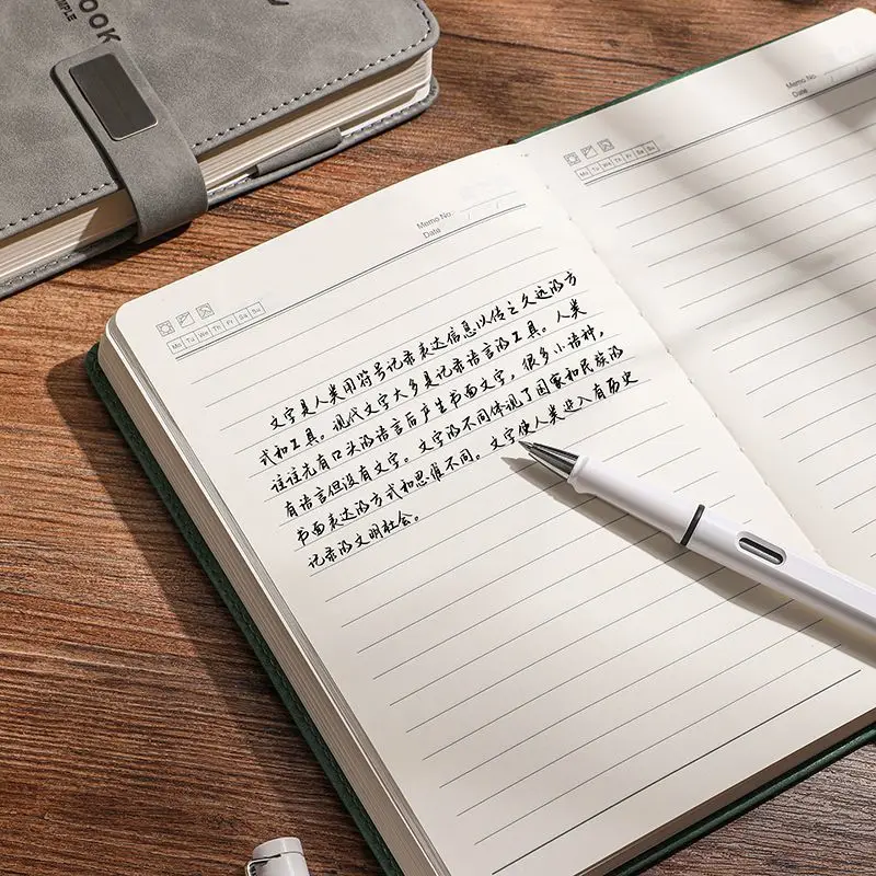 Super Thick Soft Leather A5 Journal Notebook School Office Meeting Record Notepad Soft Leather Diarys 80gms 2023/2024