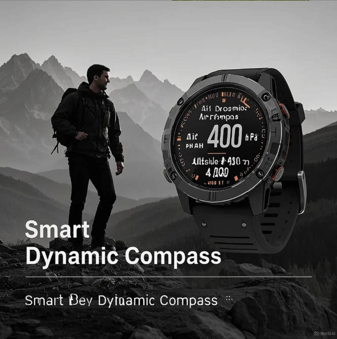 

Двухдиапазонное позиционирование GNSS L1/L5 10 АТМ Водонепроницаемый рейтинг для спутниковой навигации для морских и наружных применений Смарт-часы