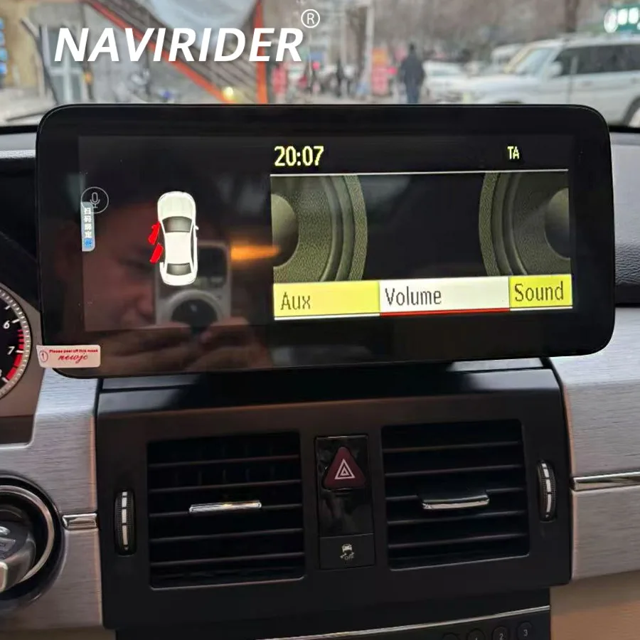 Car multimedia Video Player For Benz GLK 280 GLK300 GLK350 GLK260 GLK200 X204 GLK 2008 - 2012 CarPlay GPS Navi Android15 Radio