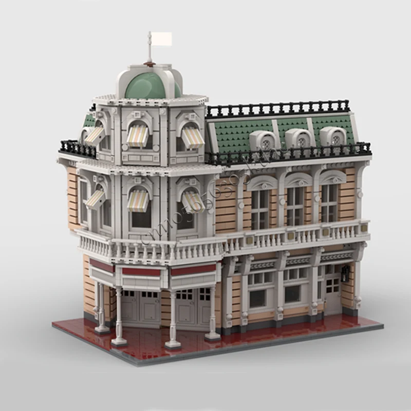 3615 Uds. Escena de calle de ciudad ropa de calle principal MOC personalizar tecnología de bloques de construcción Modular Popular DIY juguete para regalo de cumpleaños